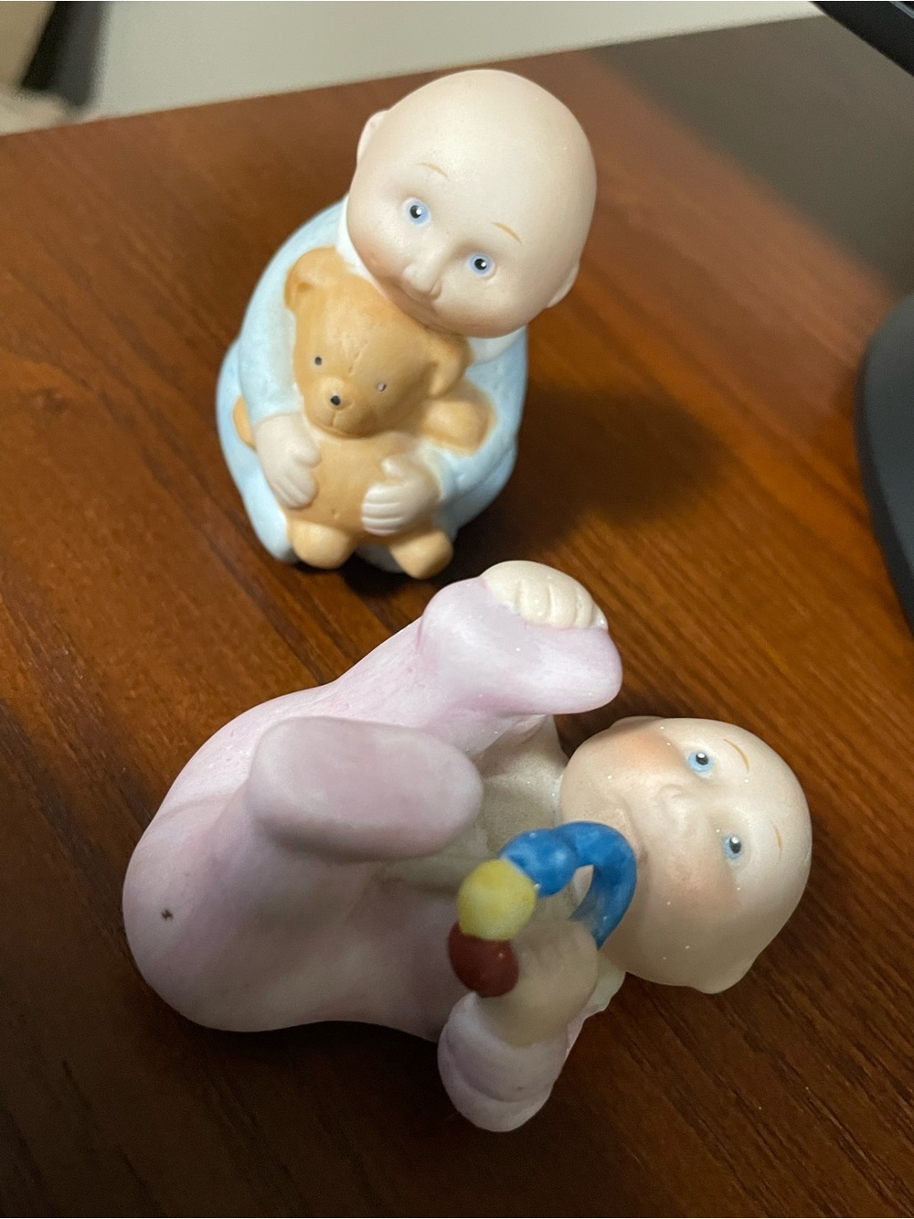 Cabbage Patch Kids Porcelain Figures Vintage 1984